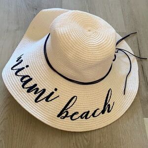 Miami Beach Hat beach vocation summer embroidered‎